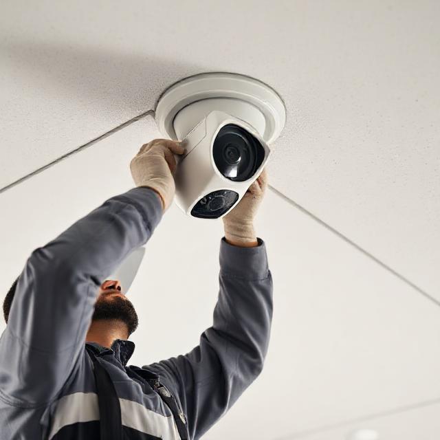 Installation professionnelle caméras - Cquickly technicien