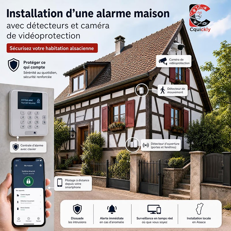 Blog Cquickly - Actualités alarme vidéoprotection réseaux Alsace